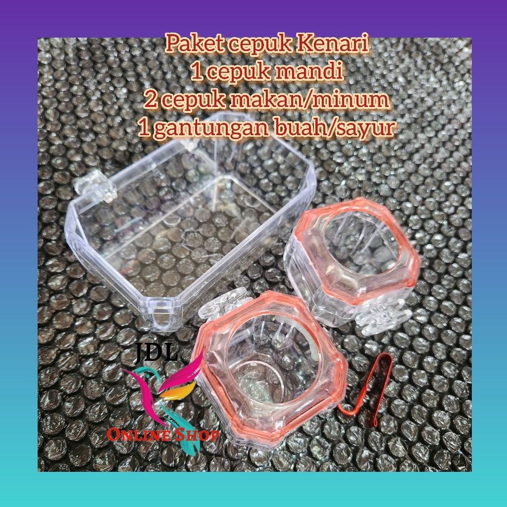 GANTUNGAN Canary cepuk package set ที่ใส่อาหารและเครื่องดื่มที่แขวนผักและผลไม้