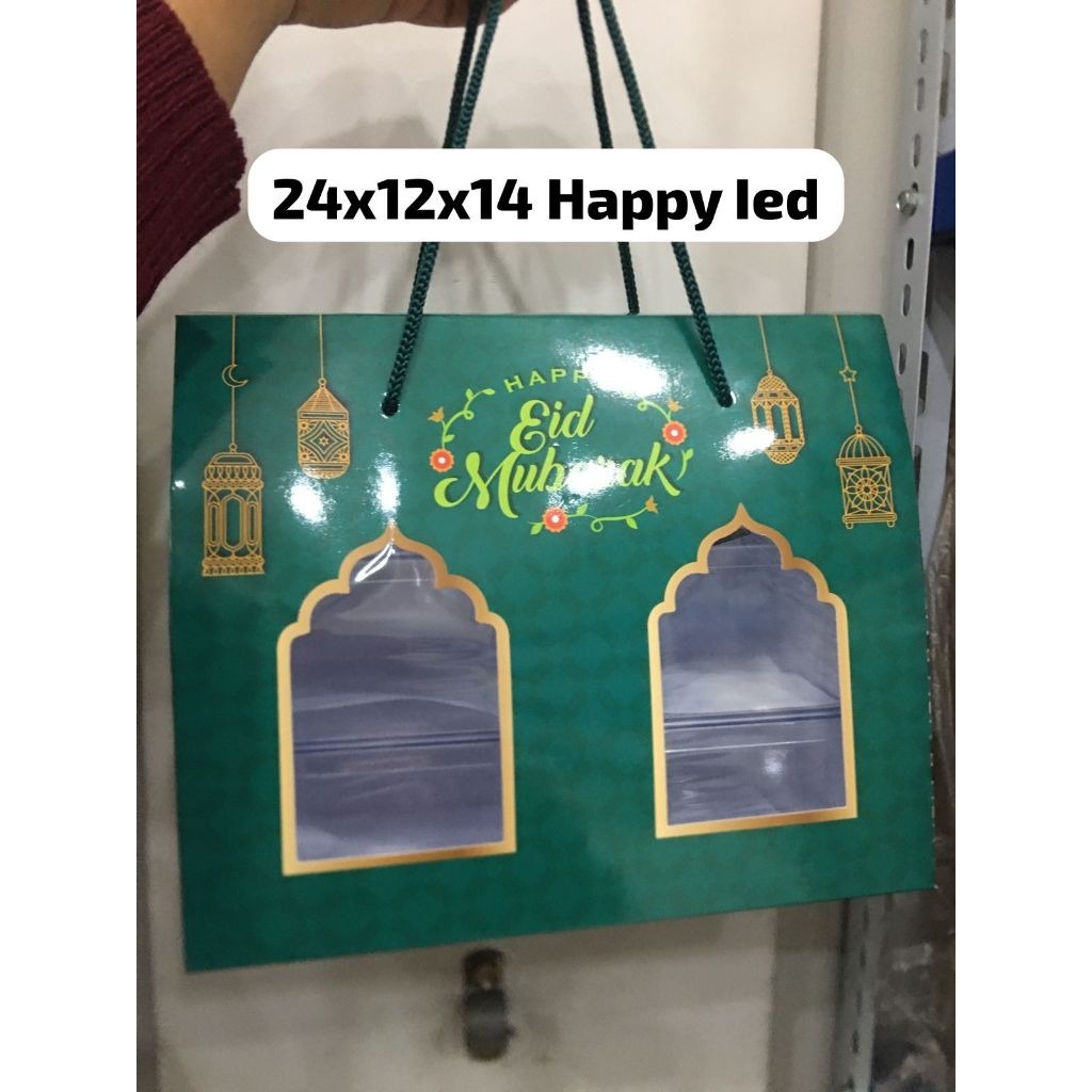 Gable box hampers Eid / Eid al-Fitr เหมาะกับ Dry Cakes Box Bag