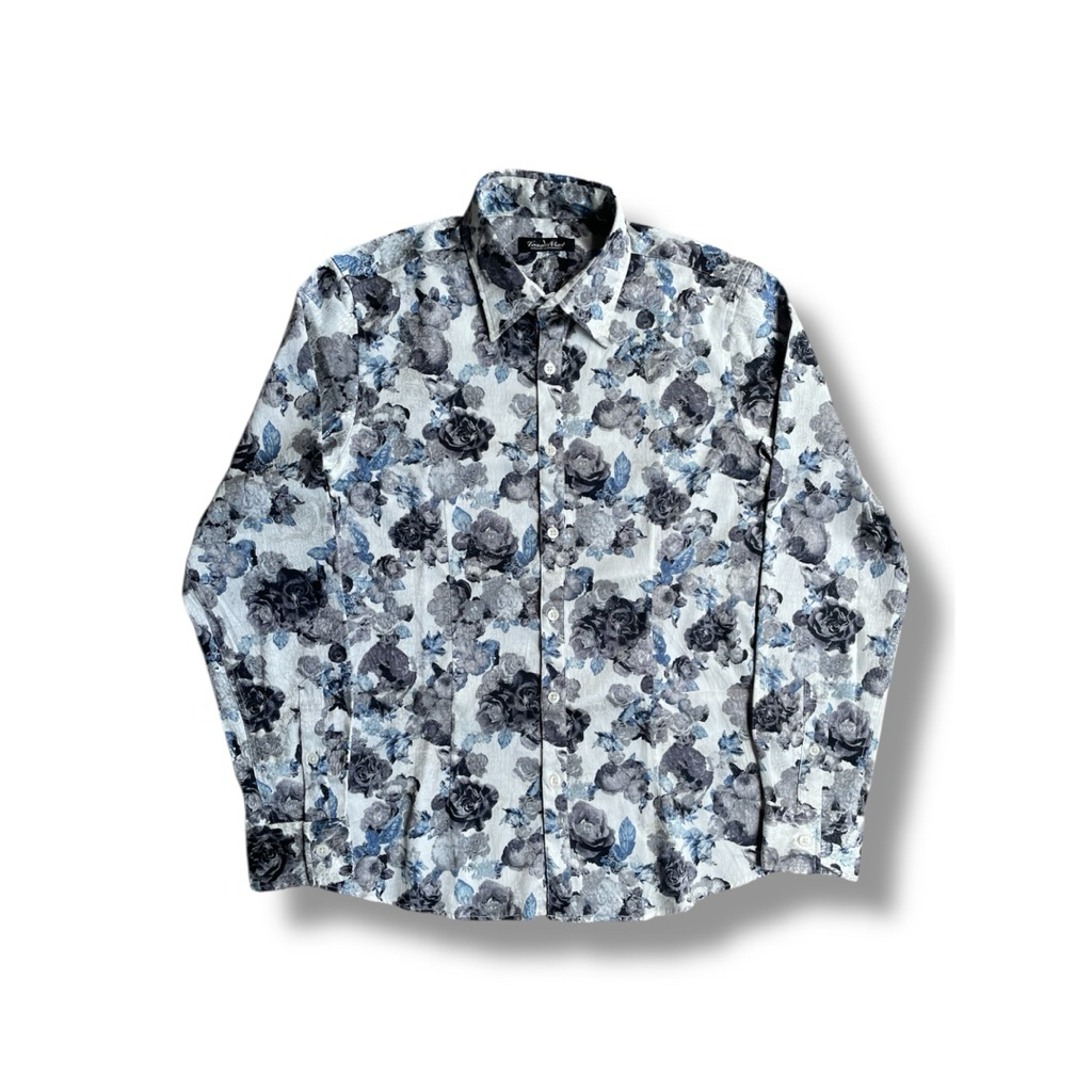 เสื้อ KEMEJA Tornado Mart Floral Skin 1