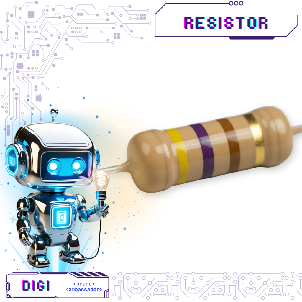 MINIMAL ตัวต้านทาน 10 ชิ้น 470R Ohm 1/4W - ไม่มีสั่งขั้นต่ํา - 470 - Digibot