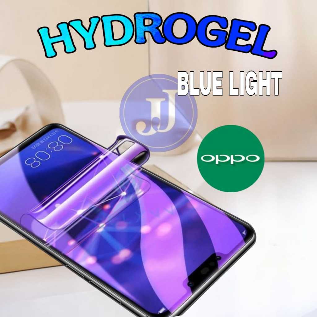 HYDROGEL BLUE & MATTE OPPO F7 F9 F9 PRO F11 F11 PRO F15 NEO 3 5 7 RENO 7 SE 5G 7 5G 7 PRO 5G 7Z 5G 7