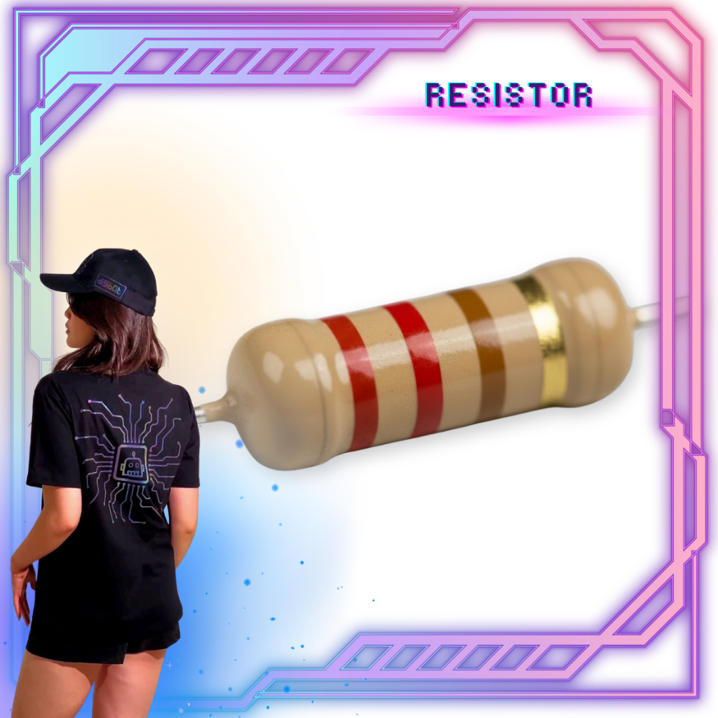 ตัวต้านทาน 10 ชิ้น 220R Ohm 1/2W - 220 - Digibot Official