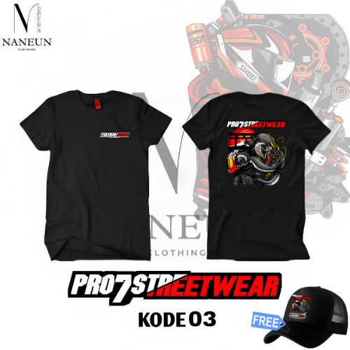 [หมวกฟรี] เสื้อยืด / TSHIRT PRO7STREETWEAR VIRAL T-SHIRT / DISTRO T-SHIRT ใหม่ล่าสุด T-SHIRT MENS T-