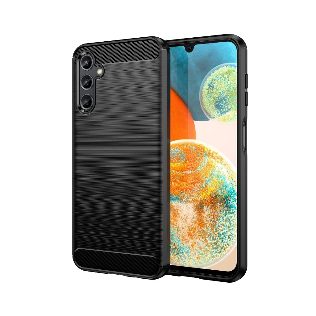 เคส Samsung Galaxy A14 5G Premium Carbon Fiber - (สีดํา)