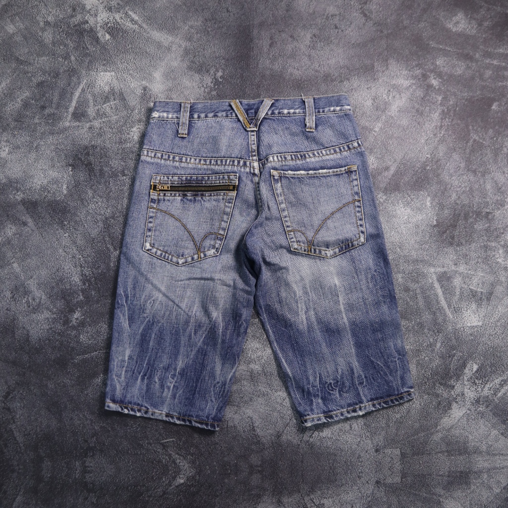 BACK NUMBER JEANS SHORT PANTS (SP19) SIZE 29