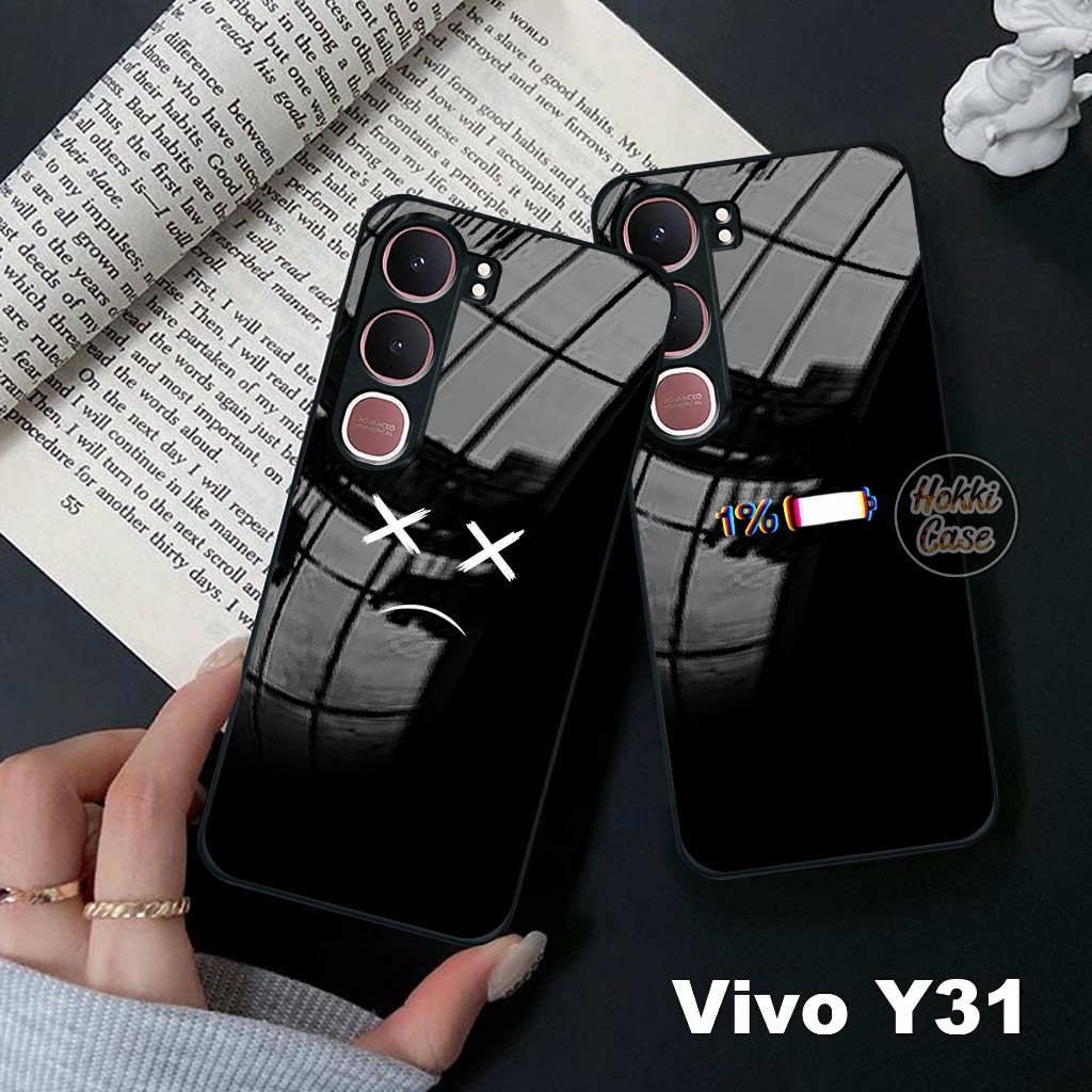 เคส Vivo Y31 - เคส Vivo Y31 Glass Softcase - เคสสําหรับ Vivo Y31 - Vivo Y31 Silicone - เคส Y31 - เคส