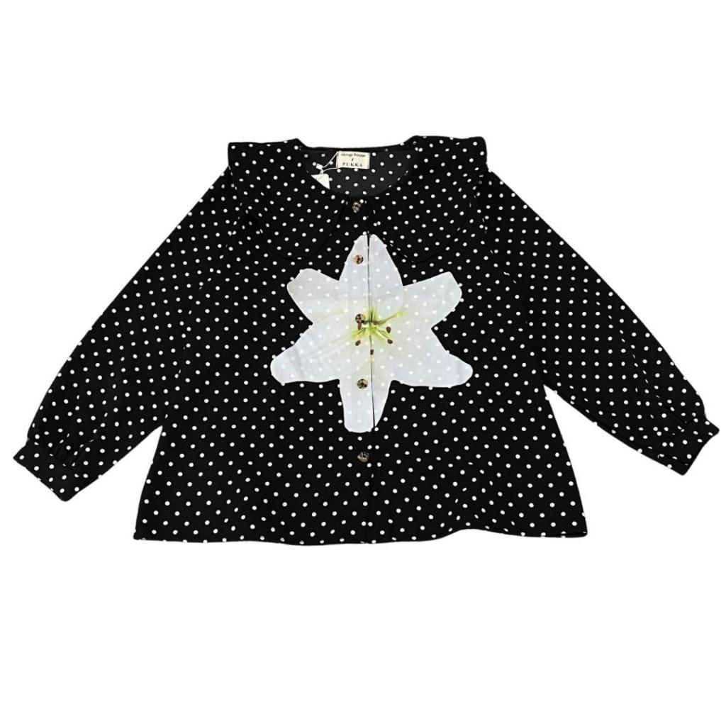 เสื้อ Vintage House x Pukka - LILY POLKA