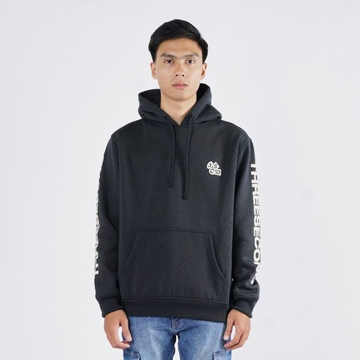 เสื้อสเวตเตอร์มีฮู้ดผู้ชาย 3 วินาที Regular Fit Fleece Marco HP-C Jacket061224