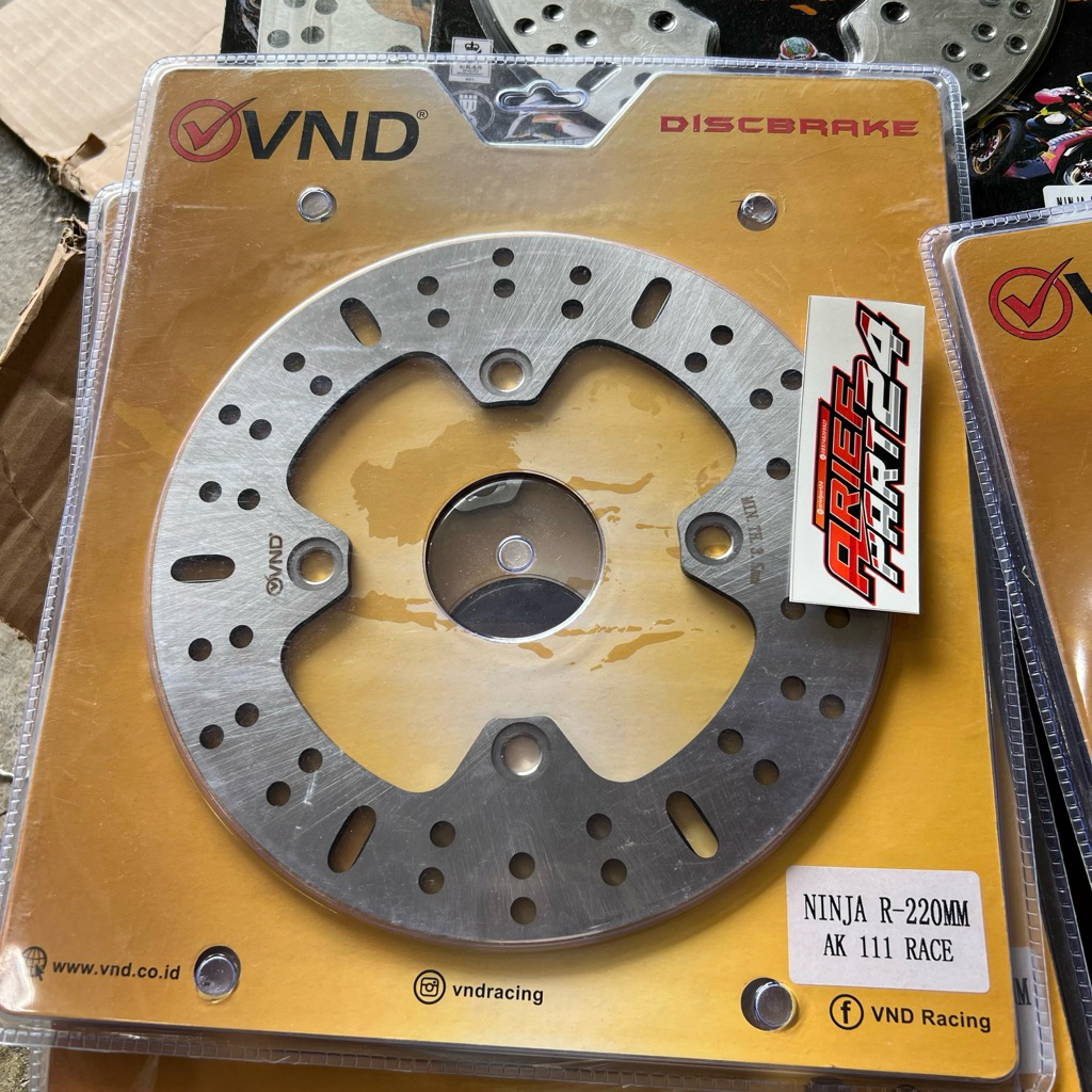 ดิสก์เบรกหลัง VND 220 มม. สําหรับ ninja R SS AK111 race ต้นฉบับ VND RACING