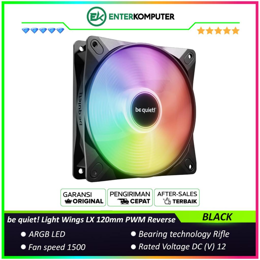เงียบ! Light Wings LX 120mm PWM Reverse Black - แสงประสิทธิภาพและการประทับใจที่ยอดเยี่ยม - สายเชื่อม