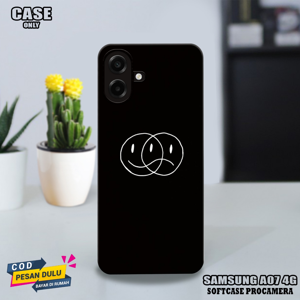 เคส HP Samsung A07 4G (สีดํา) เคสมือถือ Samsung A07 4G - เคสมือถือ-เคสล่าสุด-เคส-เคส-เคสนิ่ม-เคสอ่อน