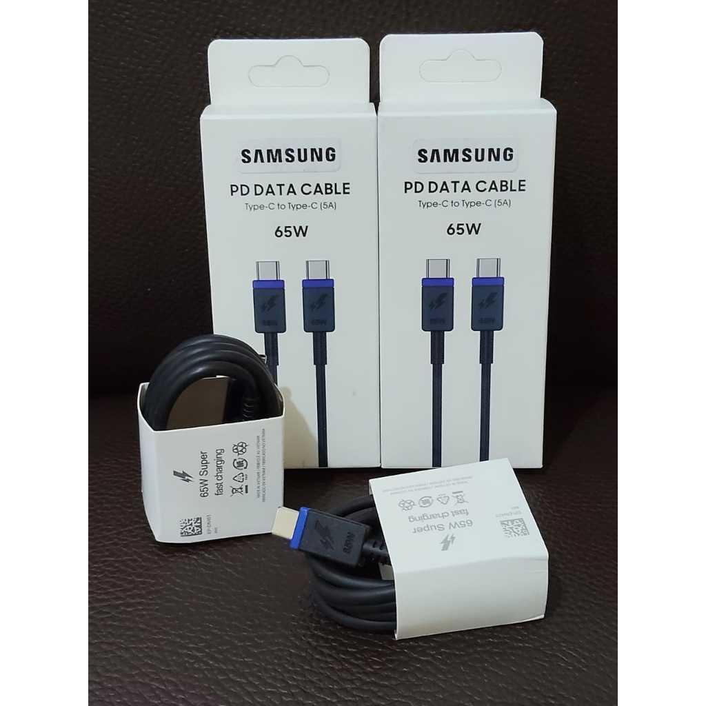 สายเคเบิลข้อมูล Samsung 65W Type C | สาย Samsung Usb C | สายชาร์จเร็วซัมซุง | สายชาร์จ Type C | สายช