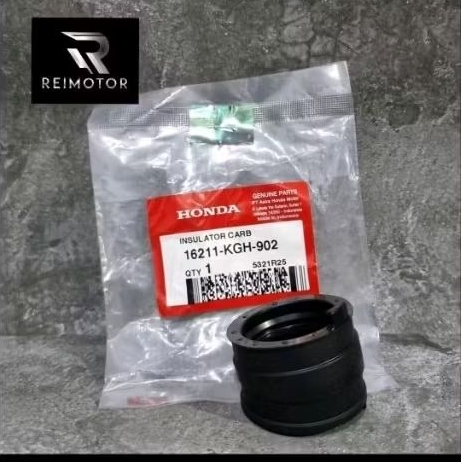 INTAAKE MANIPOL INSULATOR RUBBER CS1 SONIC 125 CB150 CB CBR 150 150R ORIGINAL AHM 16211-KGH-902