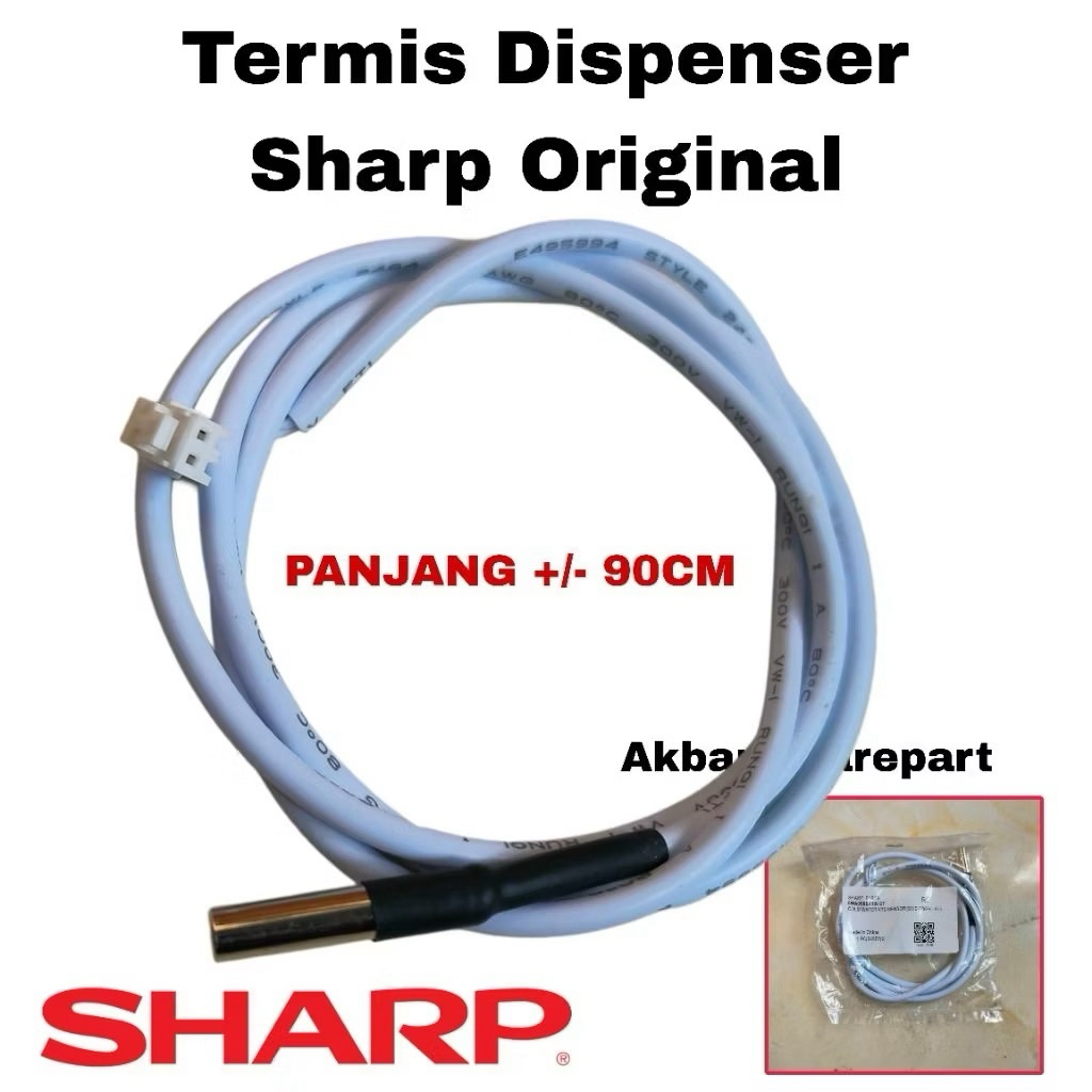 Original Sharp Thermistor Dispenser เครื่องเซ็นเซอร์อุณหภูมิ Original SWD 78EHL SL 72 40 k Ohm