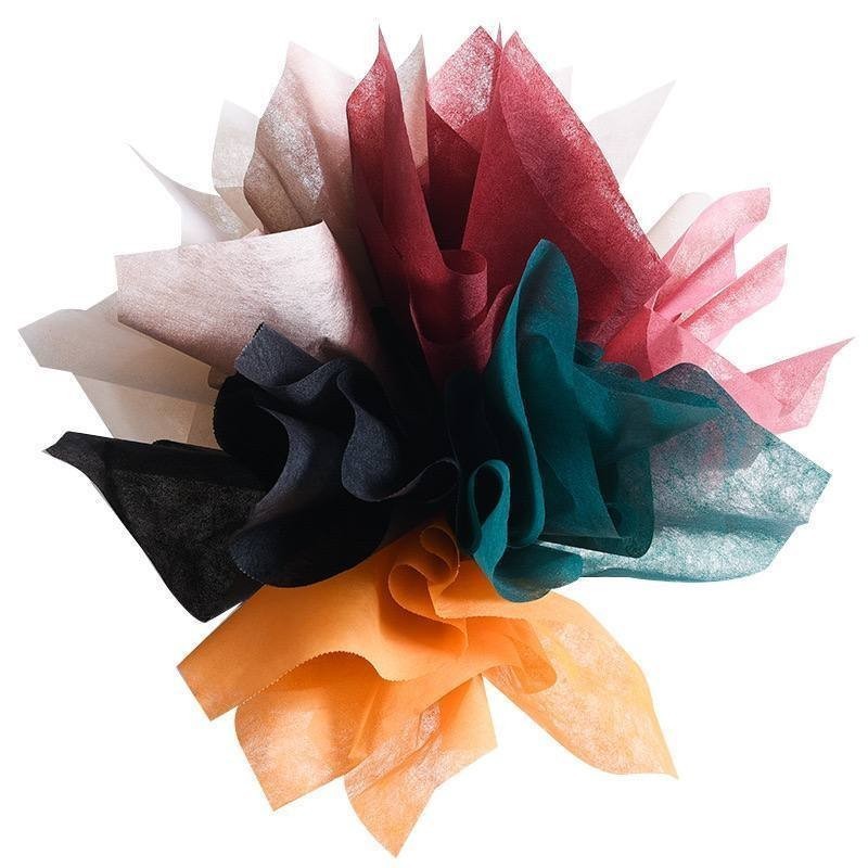 [40 แผ่น] FLOWER WRAPPING TISSUE PAPER BOUQUET/TISSUE PAPER BOUQUET PER PACK - รับของขวัญ