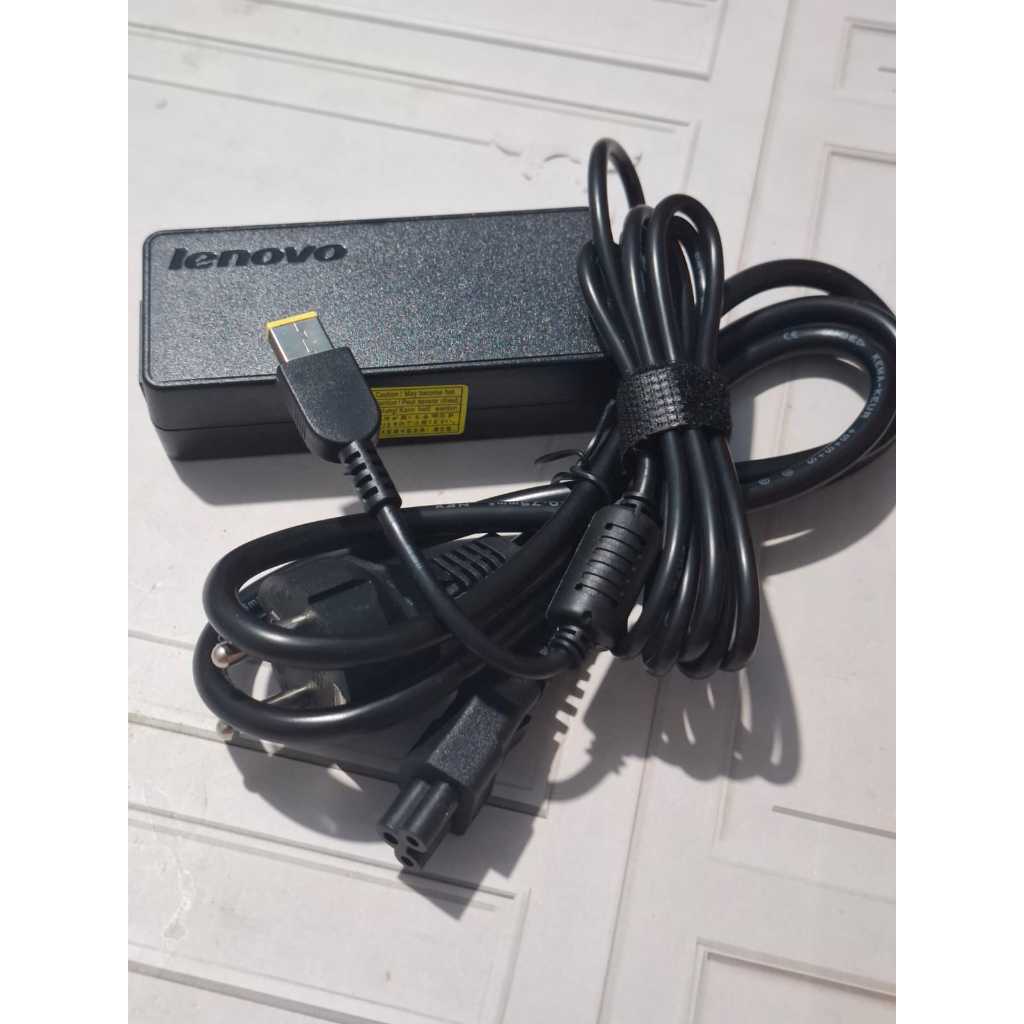 Lenovo GRADE A 20volt 3.25amper อะแดปเตอร์ USB, 65watt รุ่นสแควร์, Len Thinkpad T480 T480s T490 T490