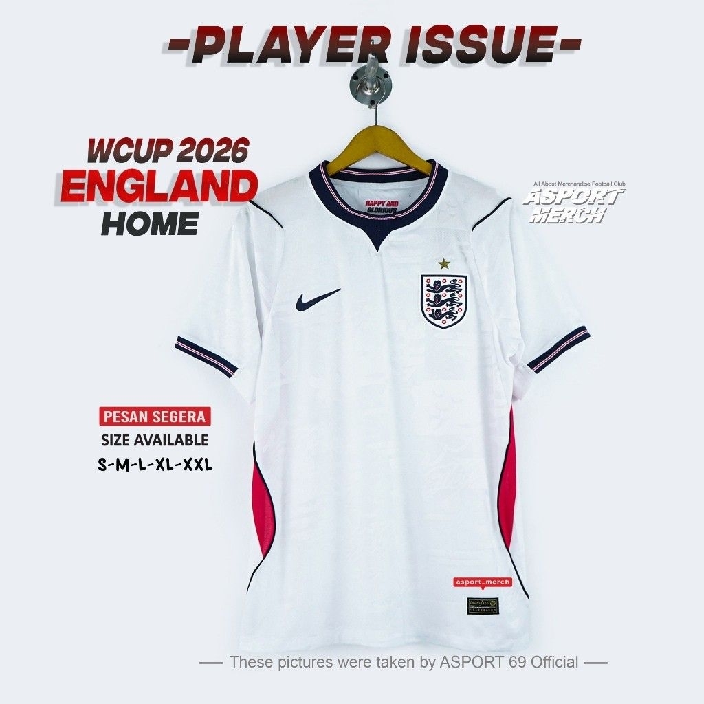PLAYER ISSUE ENGLAND HOME JERSEY 2026