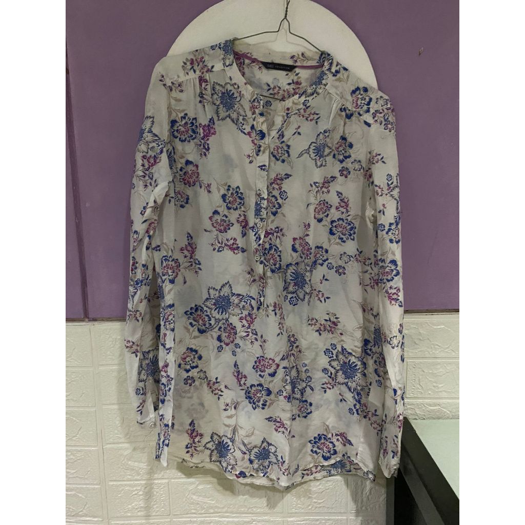 Marks and spencer เสื้อลายดอก