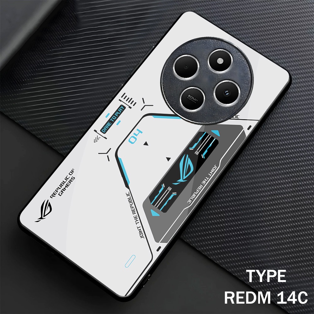 [M72] Redmi 14C Glitter Softcase - เคสกระจก Redmi 14C - เคสกระจก Redmi 14C - เคสมัน Redmi 14C