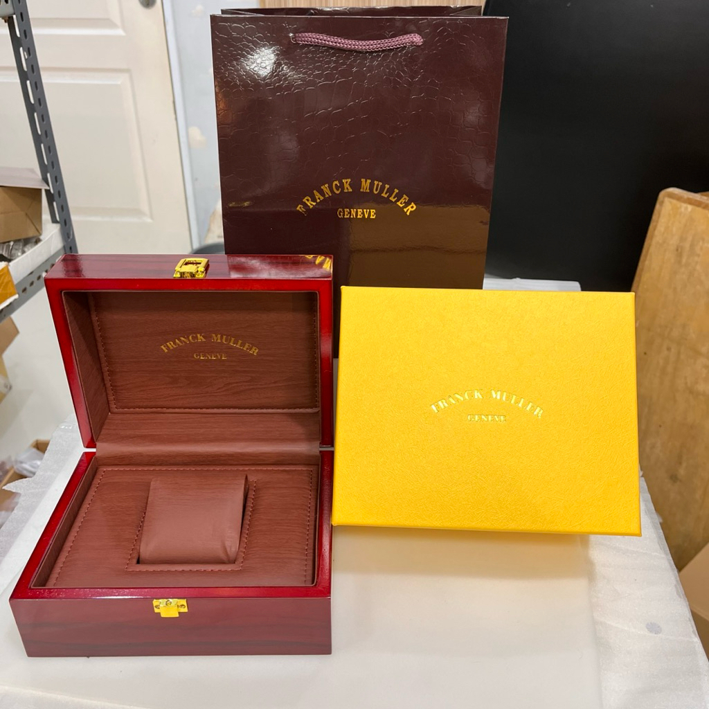 กล่องนาฬิกา Frank Muller กล่องนาฬิกา FM ไม้หรูหรา