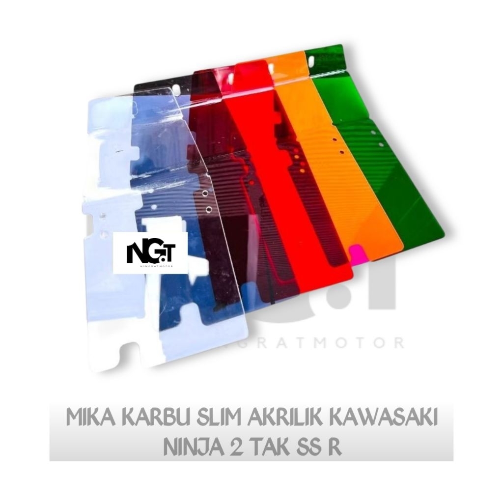 SLIM ACRYLIC CARBON MICA KAWASAKI NINJA 2-STROK R SS
