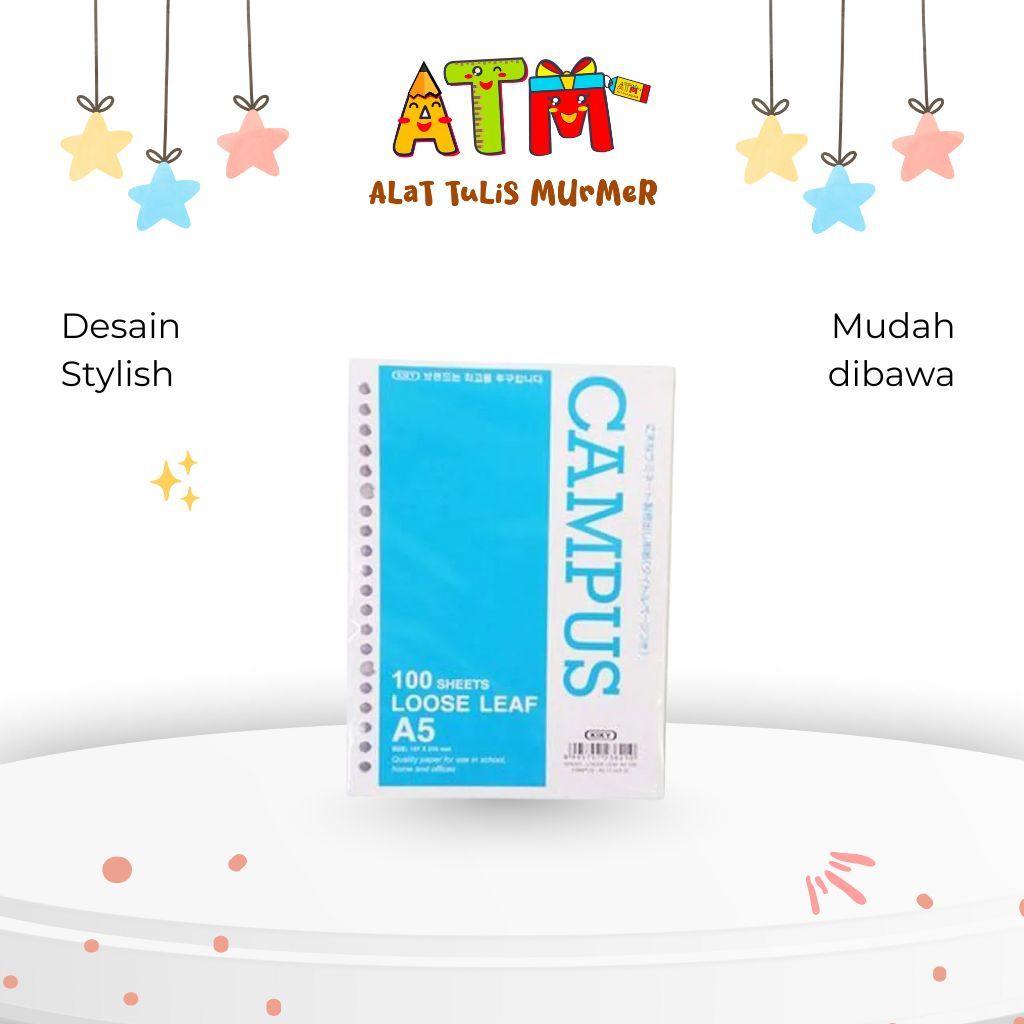 HVS PAPER/PAPER/KIKY LOOSE LEAF A5 100