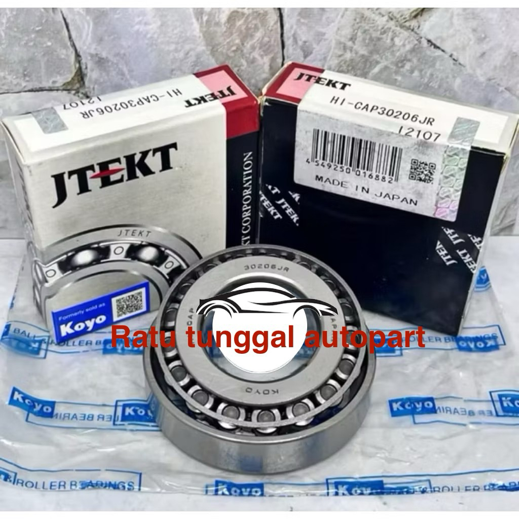 แบริ่ง 30206 JR KOYO 30206JR KOYO UK 30x62x17.25MM