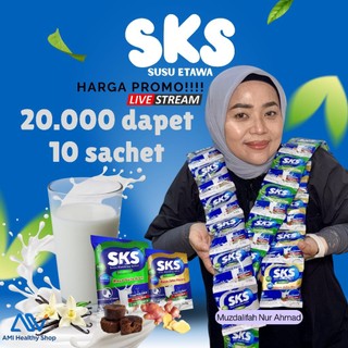 SKS Susu Etawa - Favorit Bunda Muzdalifah - Asli Susu Etawa No. 1 Susu Keluarga Sehat - Tinggi Kalsium & Vitamin D