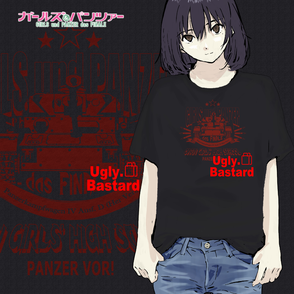 เสื้อยืด Girls und Panzer Final Chapter Panzer IV! Mini Hobby Show 2022 Spring [GIRLS und PANZER Fin