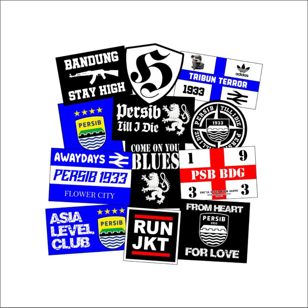 COOL PERSIB BANDUNG B2B สติ๊กเกอร์แพ็ค