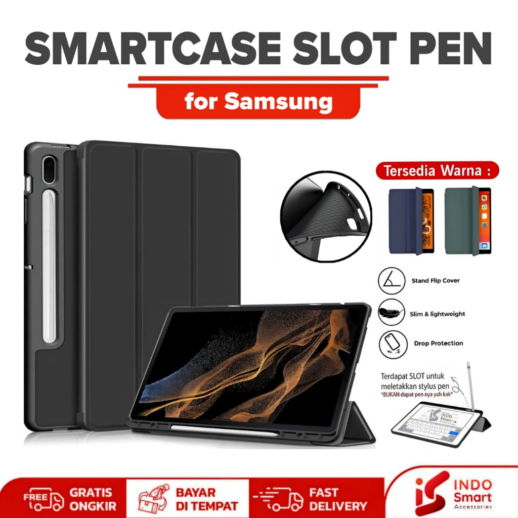 เคส Samsung Tab S7+ 5G / Tab S7 FE 5G / Tab S8+ 5G / Tab S8 Ultra 5G / Tab S8 5G / Tab S8 Wifi / Tab