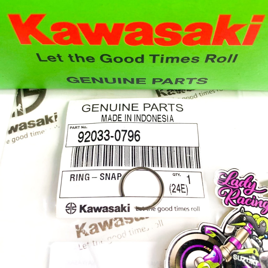 RING SNAP PISTON KX150 Original 92033-0796 KAWASAKI ORIGINAL
