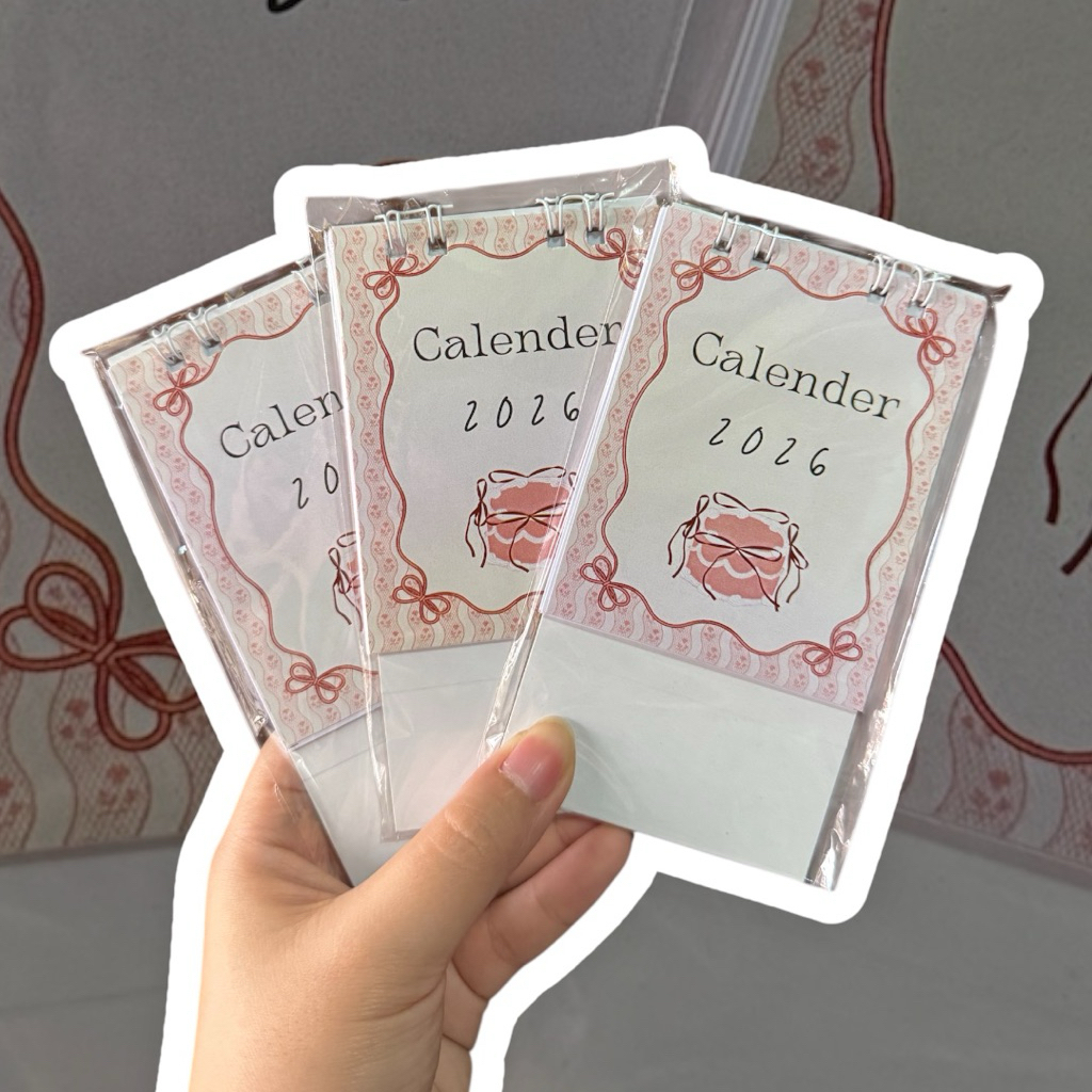 2026 ปฏิทินจิ๋ว/ 2026 ปฏิทินตั้งโต๊ะมินิ