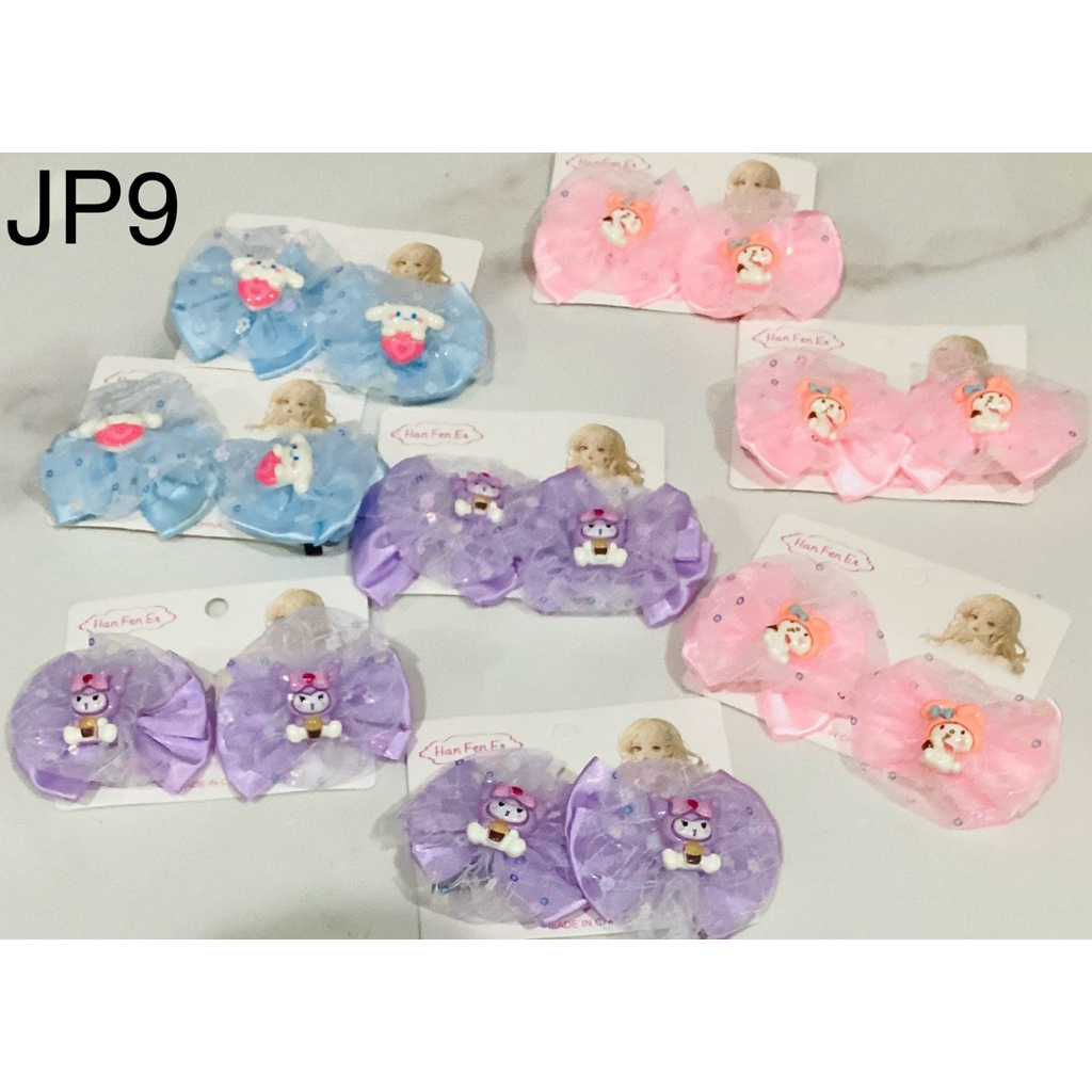 JP9 sanrio Kuromi กิ๊บติดผมคู่รัก กิ๊บติดผมเด็ก Kuromi