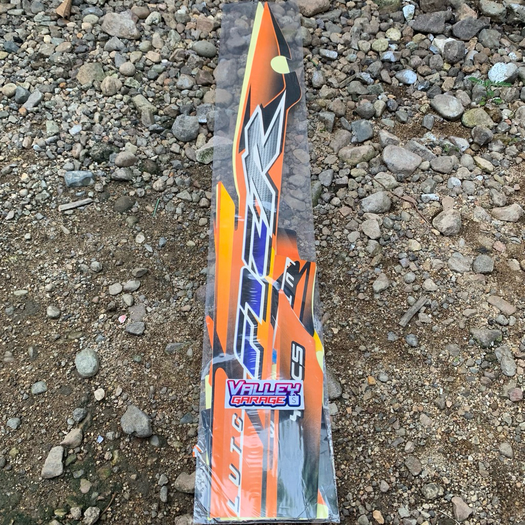 Yamaha F1zr f1zr 2003 สติ๊กเกอร์แถบสีส้ม รายชื่อร่างกายมาตรฐานคุณภาพดี