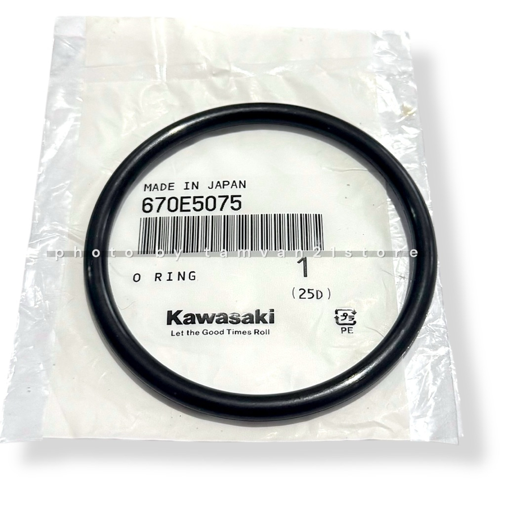 ซีล ORING 670E5075 FUEL PUMP TANK SENSOR NINJA 250 FI OLD Z800 Z900 ZX6R ORIGINAL KAWASAKI