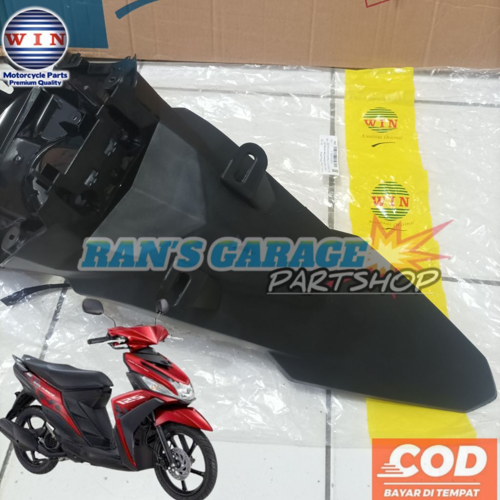 WIN REAR FENDER YAMAHA MIO M3 125 2PH REAR FENDER FI INJECTION แบรนด์ WIN ดั้งเดิม