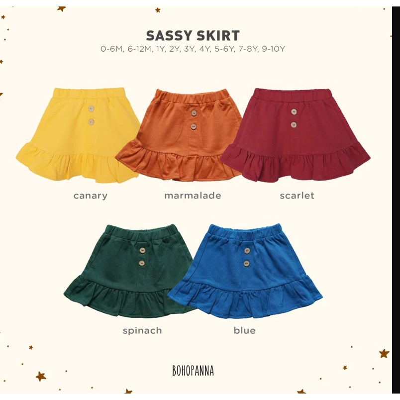 BOHOPNA -SASSY SKRIT