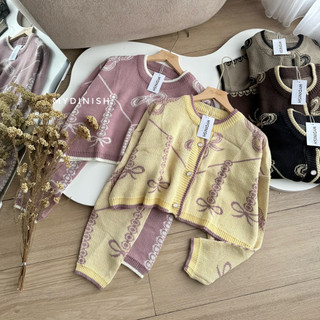 Chairunisa Pita Sweater Rajut Cardigan Wanita Lucu Kekinian