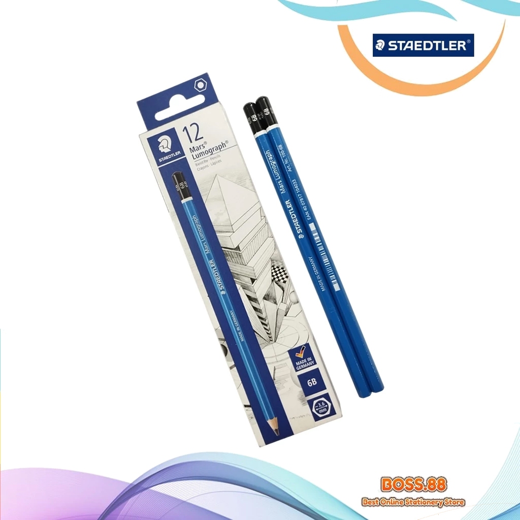 STAETDLER 6B PENCIL (1 ชิ้น)