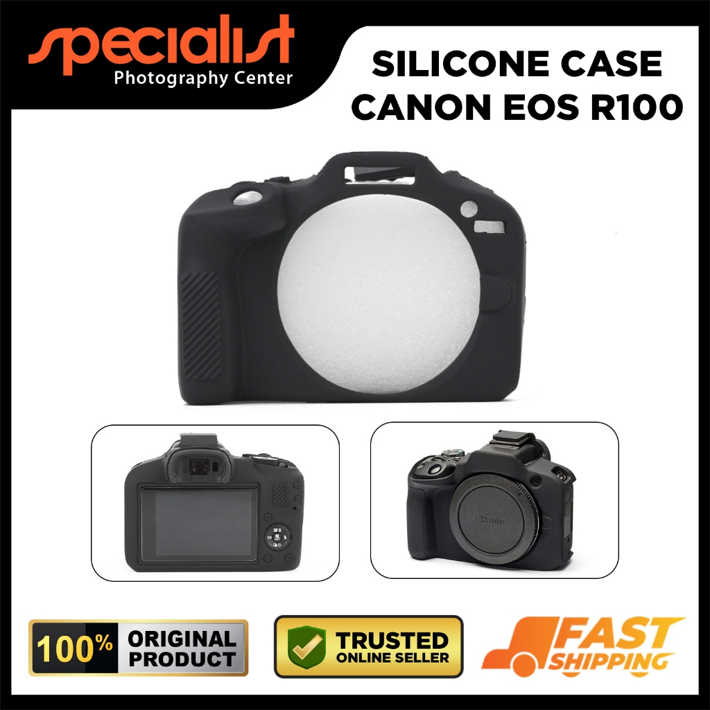 เคสซิลิโคนสําหรับกล้อง Mirrorless Canon EOS R100 Silicon Case Camera Canon EOS R100