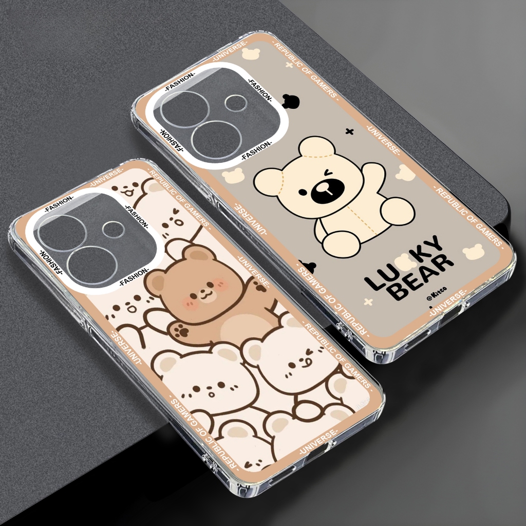 ST053 Softcase สําหรับ Oppo A3X A3 A5i A5X A5Pro A5 2025 Custome Clear Case Bening โปร่งใส