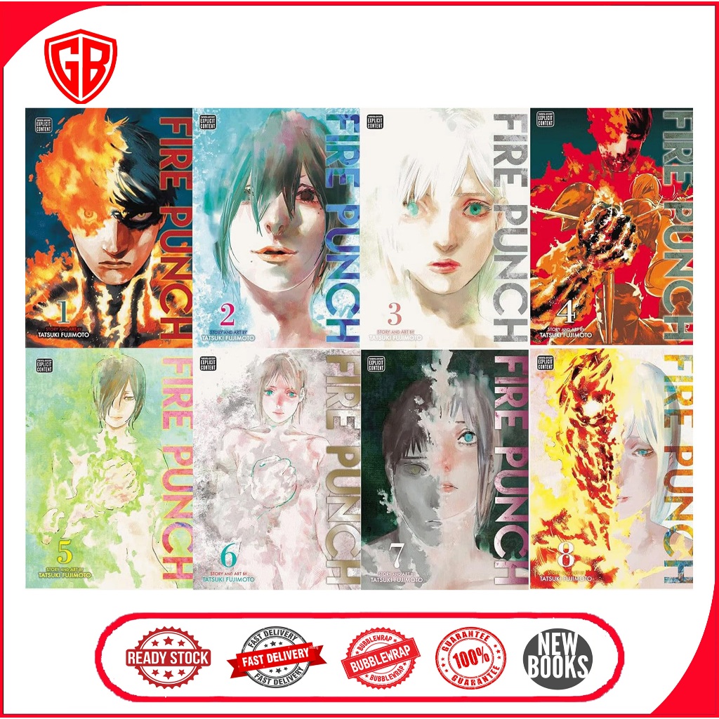 Fire Punch (8 เล่มซีรีส์) โดย Tatsuki Fujimoto