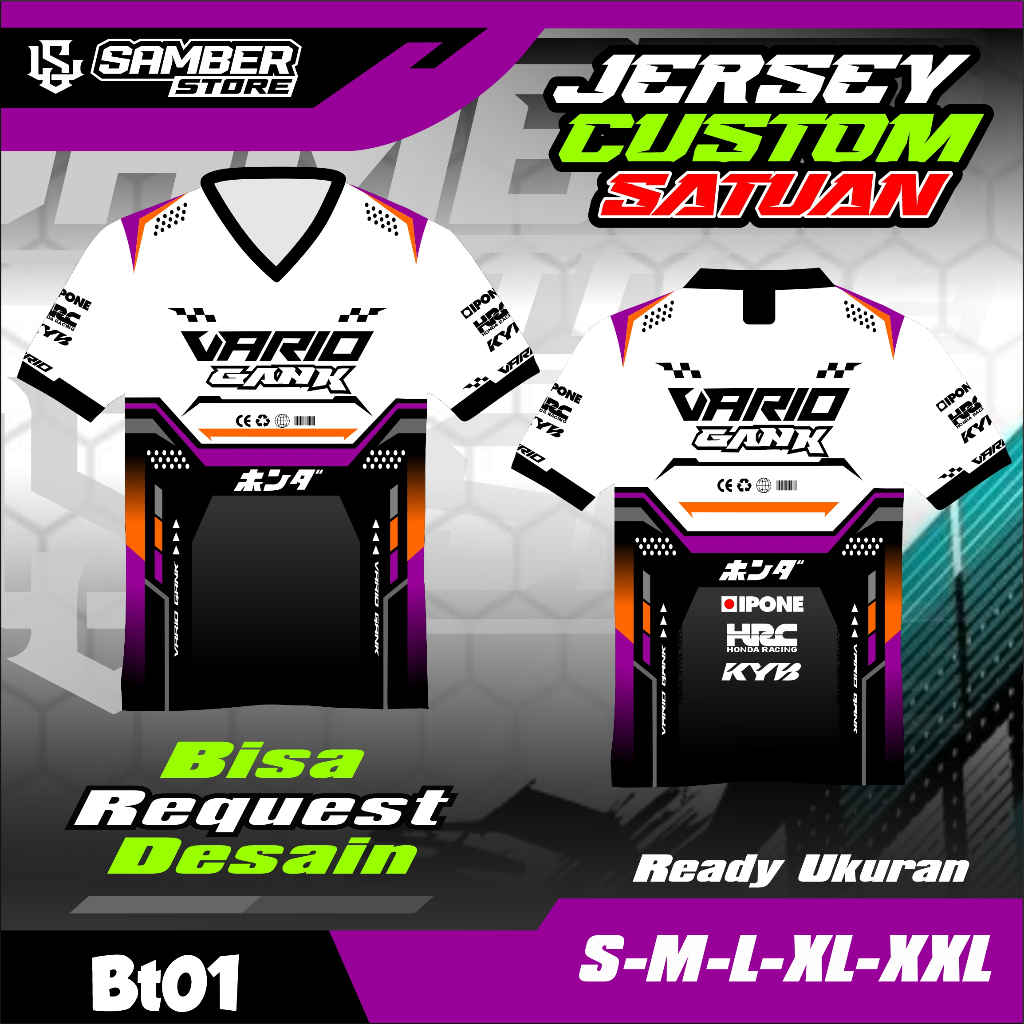 เสื้อ Honda VARIO GANK Custom // REQUEST! บาท01