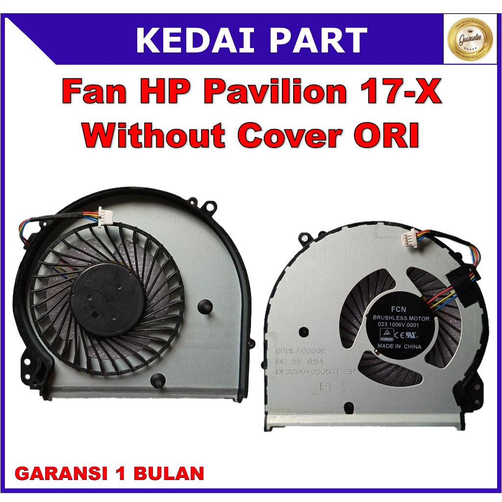 HP Pavilion 17-X 17-BS 17-BS022NR 17-BS061ST 17-AK 17-E ENVY 17-BW 17T-BW TPN-W129 TPN-W121 ไม่มีฝาค