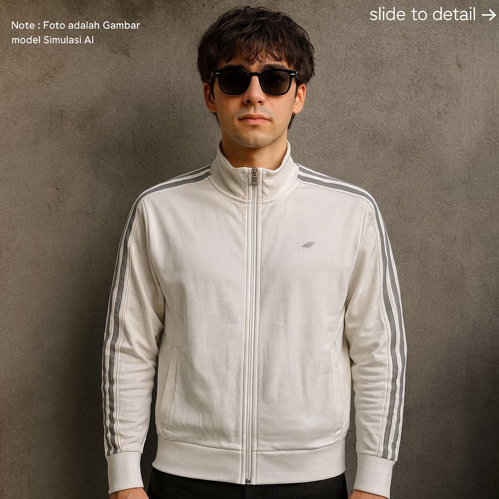 (ไซส์เล็ก) BJRG Tracktop Jacket ไซส์ S fit M (P62 x L51)