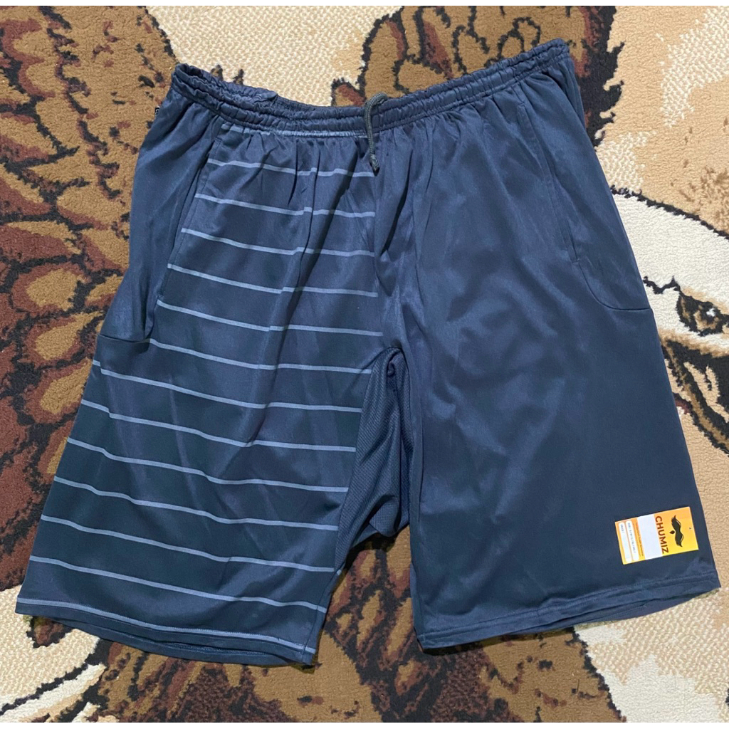 CM ADDS 9 กางเกงกีฬาขาสั้นลายทาง