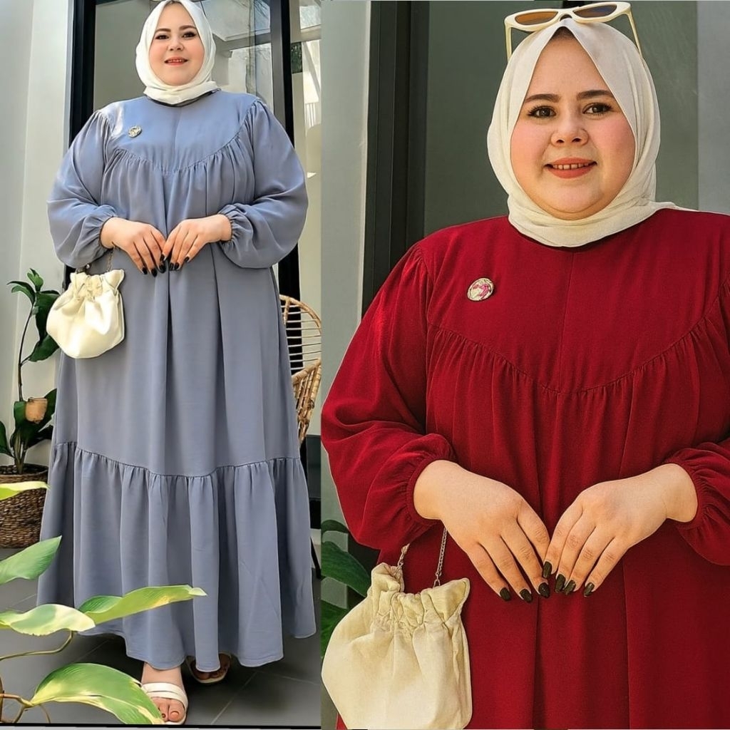 ANABIA JUMBO GAMIS LD 130 CM XXXXL LD 140 CM XXXXL