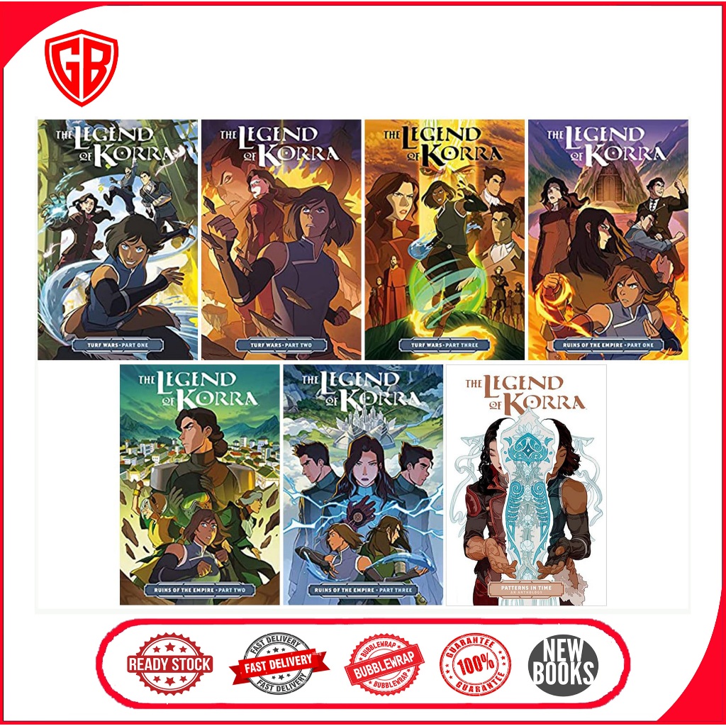 The Legend of Korra Series 7-book Series