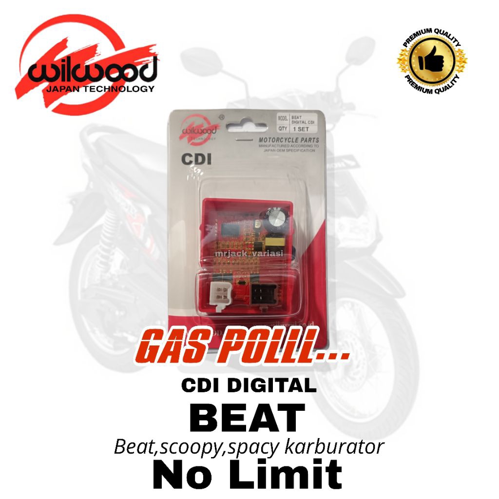 Digital CDI Beat Scoopy spacy คาร์บูเรเตอร์ CDI Racing ไม่มีจํากัด Wilwood ยี่ห้อสําหรับ Racing หรือ